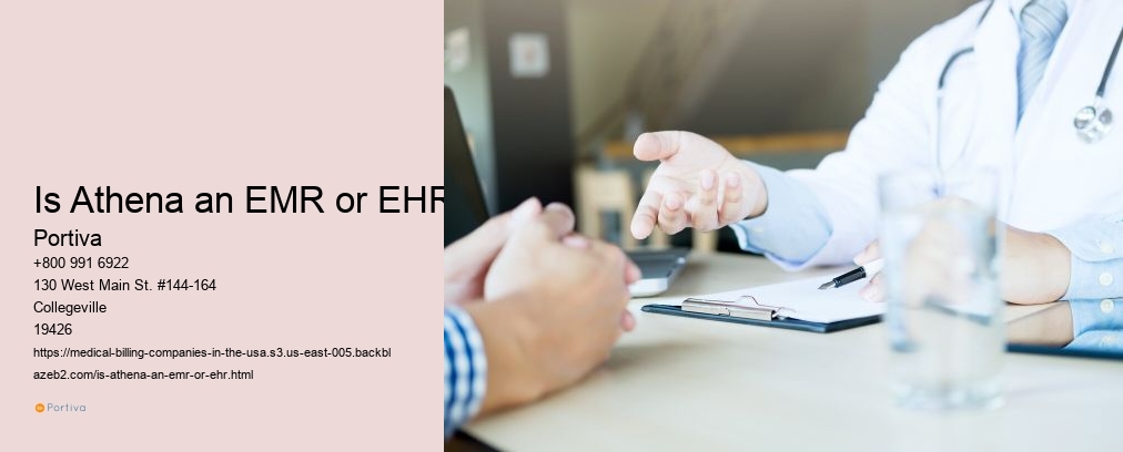 Is Athena an EMR or EHR