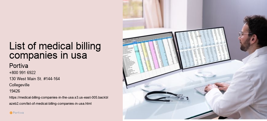 list of medical billing companies in usa