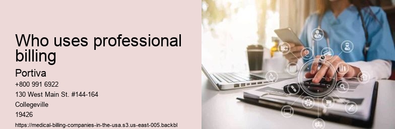 Who uses professional billing